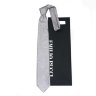 Серебристый галстук с розовыми полосками Emilio Pucci 848341