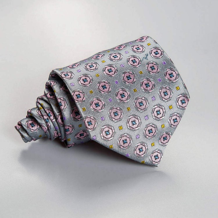 Стильный мужской галстук с красивым рисунком Emilio Pucci 101768