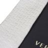 Шелковый молодежный галстук айвори с люрексом Versace 826688