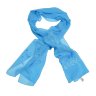 Голубой женский шарф 38851