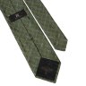 Молодежный галстук оливкового цвета Celine 57858