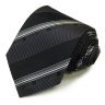 Комбинированный галстук черно-белых цветов Roberto Cavalli 824401