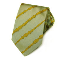 Молодежный зауженный галстук в зеленоватых оттенках Kenzo Takada 826246