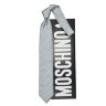 Полосатый серый галстук Moschino 838277