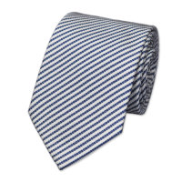 Шелковый галстук с необычным полосатым дизайном Rene Lezard 834526