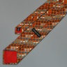 Шелковый галстук с интересно оформленными кружочками Christian Lacroix 836283