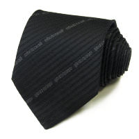 Черный итальянский галстук с контрастными логотипами Roberto Cavalli 824427
