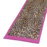 Леопардовый шарф с окантовкой 38721
