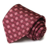 Темно-бордовый мужской галстук  Celine 58704