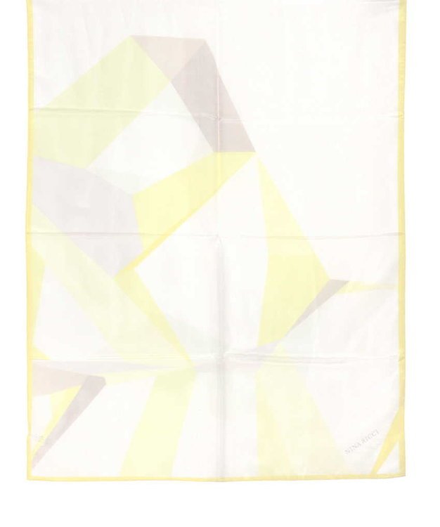 Яркий палантин с геометрическим рисунком Nina Ricci 2323