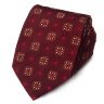 Классический галстук глубокого бордового цвета Roberto Conti 821060