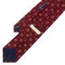 Классический галстук глубокого бордового цвета Roberto Conti 821060