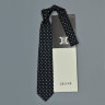 Солидный темный галстук из шелка Celine 835196