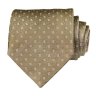 Светлый галстук с мелкими буквами Celine 57918