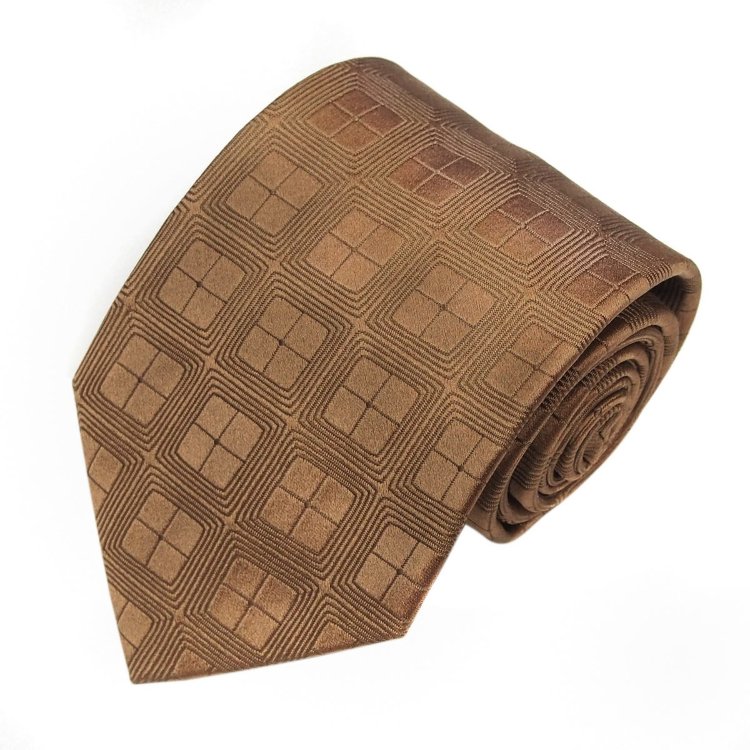 Шоколадный галстук плетение квадратик Celine 820324