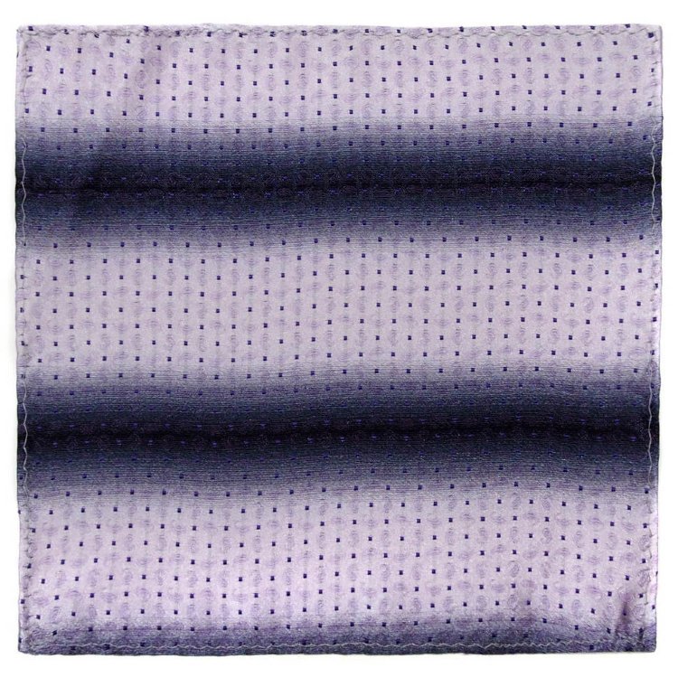 Нагрудный платок в фиолетовых тонах с крапинками 820273