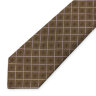 Широкий галстук коричневый Celine 70511